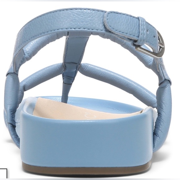 Vionic Adley T-strap sandals- 7 - blue - Picture 5 of 14